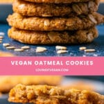 Vegan Oatmeal Cookies
